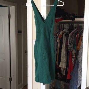 Lulus Green Fit Dress